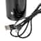 Hello Honey® 8.25" Black Round Metal LED Rechargeable Table Lamp Set, 2ct.